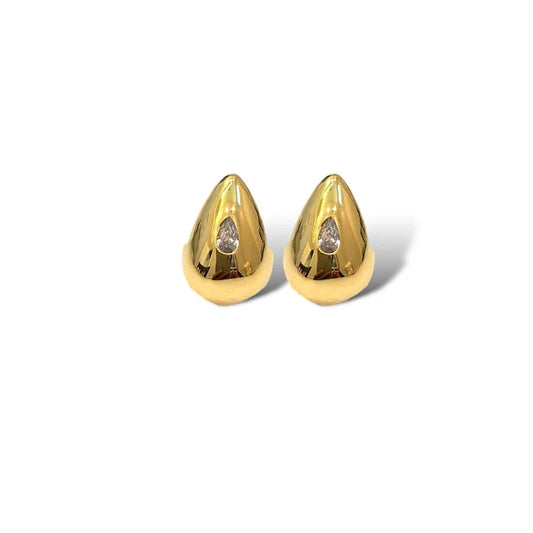 Ode Veza Pear Shaped Diamond Earrings